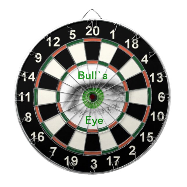 Bull’s Eye Dart Board Dartscheibe (vorne)