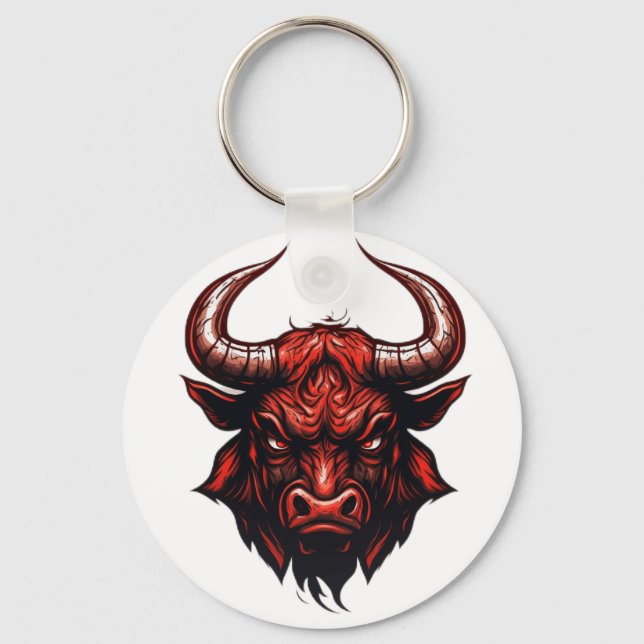 Bull-Schlüsselanhänger Schlüsselanhänger (Vorderseite)