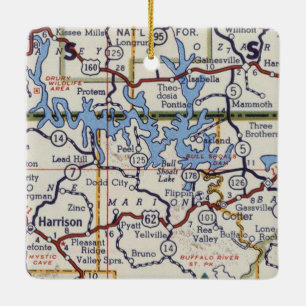 Bull Shoals Lake Keramikornament