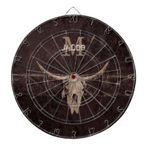 Bull Skull Western Braun Beige Altes rustikales Mo