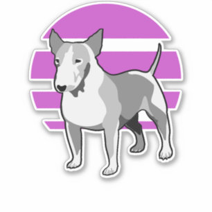 Bull Terrier Aufkleber