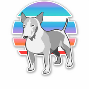 Bull Terrier Aufkleber