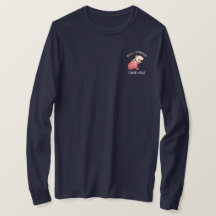 BULL TERRIER CAKE HOLE. Langschläfer-T-Shirt