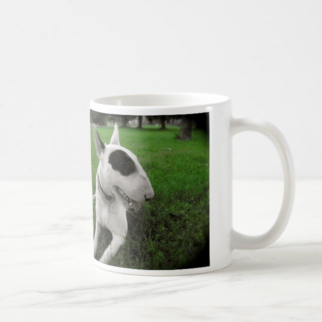 Bull Terrier Dog Kaffeetasse (Rechts)