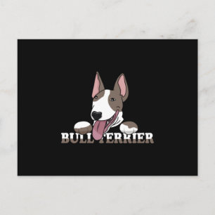 Bull Terrier Dog Lover Hunde Coole Funny Gift Idee Postkarte