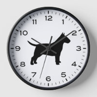 Bull Terrier Dog Rasse Silhouette