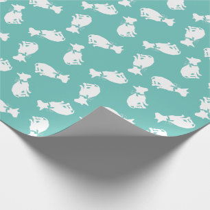 Bull Terrier Doppy Geschenkpapier