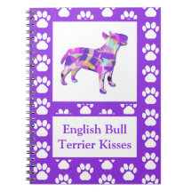 Bull Terrier English Kisses Dog Silhouette PPY&B