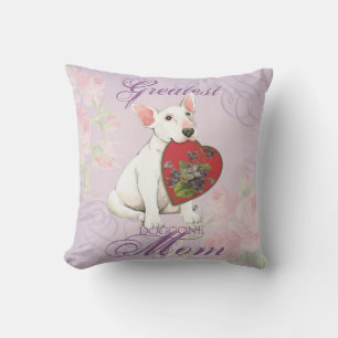 Bull Terrier Heart Mama Kissen