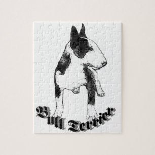 Bull-Terrier-Hund