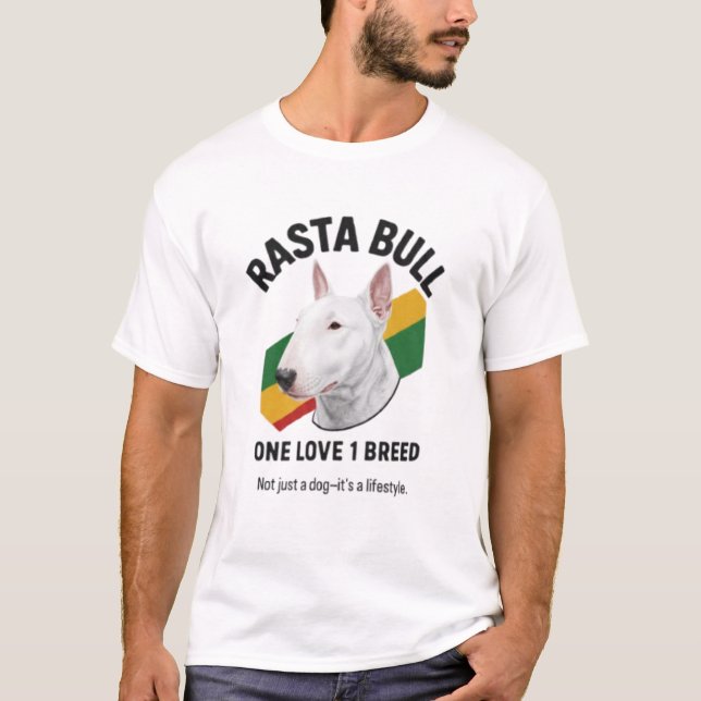 Bull terrier Lover T-Shirt (Vorderseite)