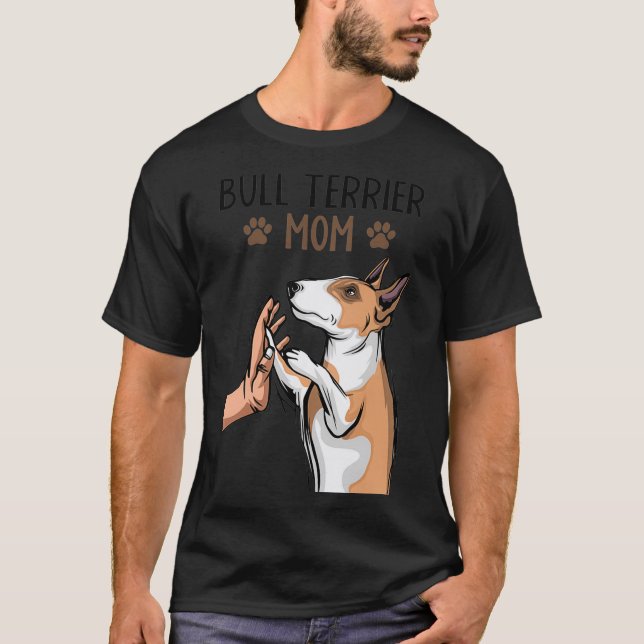 Bull Terrier Mom Dog Lover Pullover  (Vorderseite)