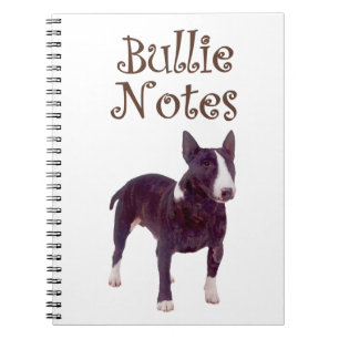 Bull Terrier Notizbuch Notizblock