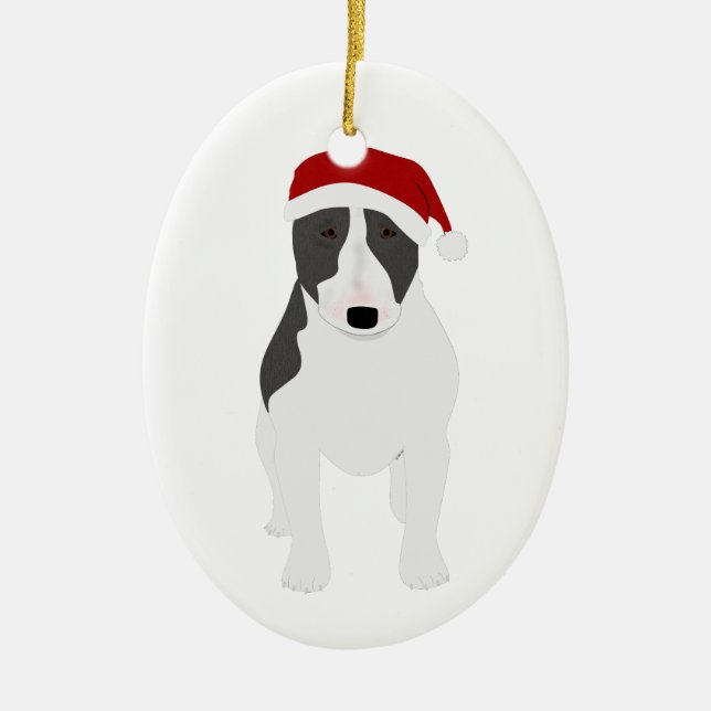 Bull Terrier Ornament (Vorne)