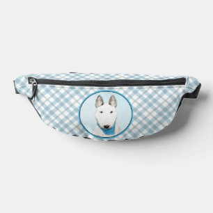 Bull Terrier Peinture Blanc Anglais mignon Chien A