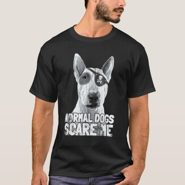 Bull Terrier Pirate T-Shirt (Vorderseite)