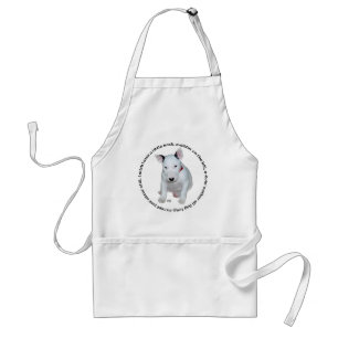 Bull Terrier Puppy Ditties Schürze