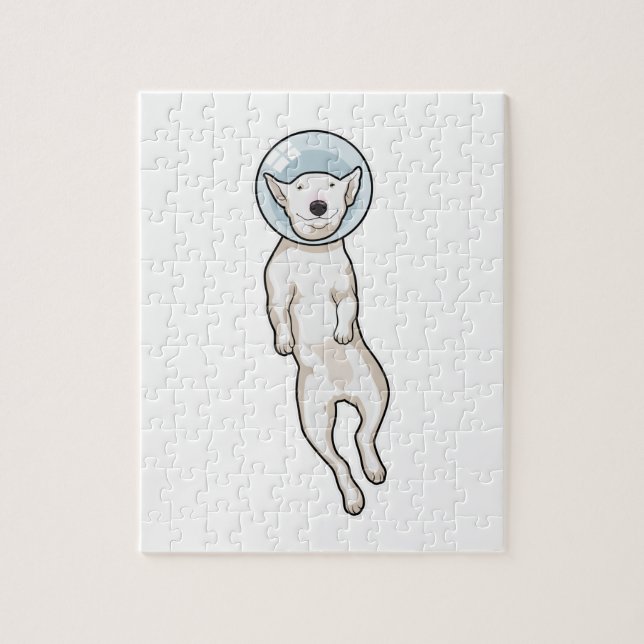 Bull Terrier Space (Vertikal)