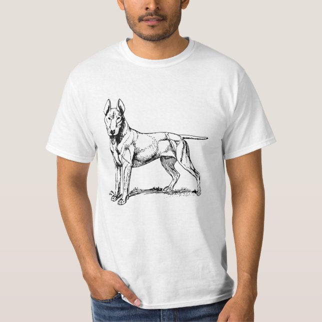 Bull Terrier T-Shirt (Vorderseite)
