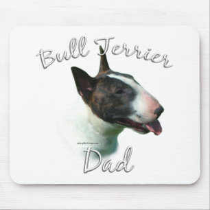 Bull Terrier Vater 2 Mousepad