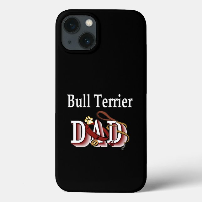Bull Terrier Vater Case-Mate iPhone Hülle (Rückseite)