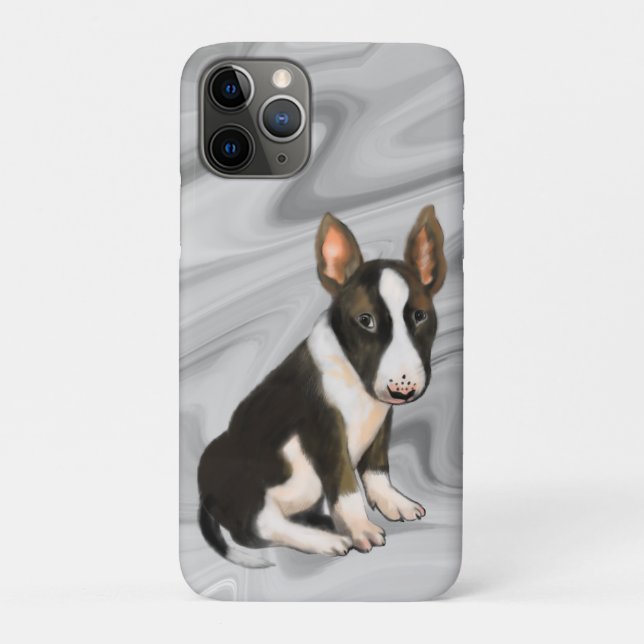 Bull Terrier Welpe Case-Mate iPhone Hülle (Rückseite)