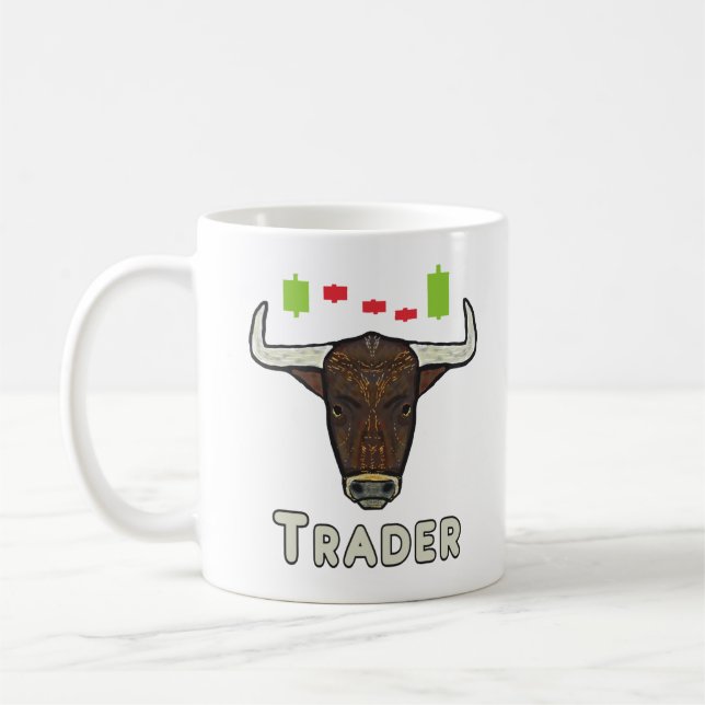 Bull Trader Kaffeetasse (Links)