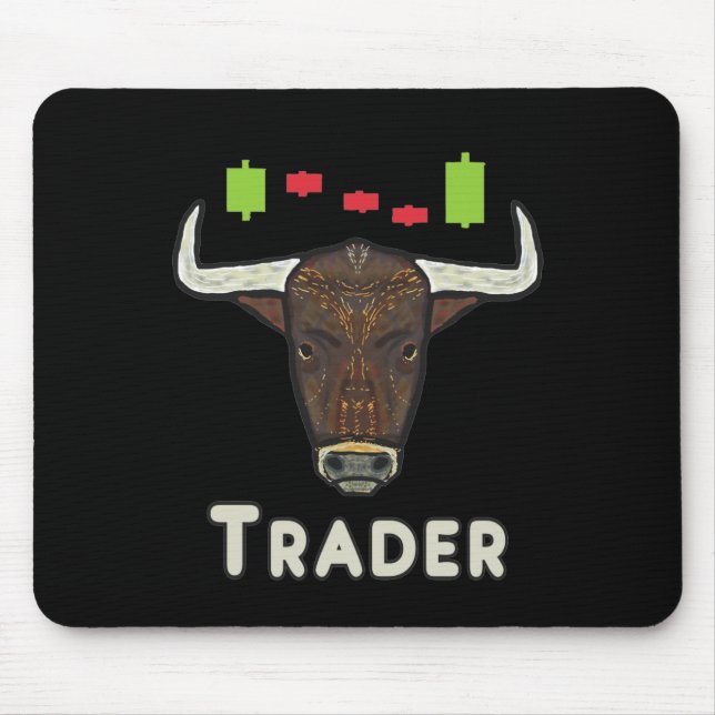 Bull Trader Mousepad (Vorne)