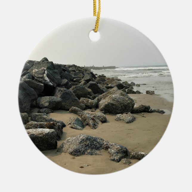Bullards Beach State Park, Bandon, Oregon Keramik Ornament (Vorne)