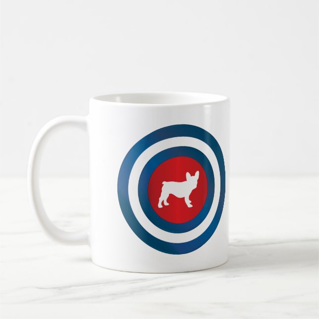 Bullauge Frenchie (b) Kaffeetasse (Links)