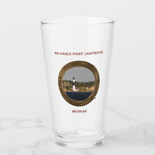 Bullaugen Glas vom Big Sable Point Leuchtturm
