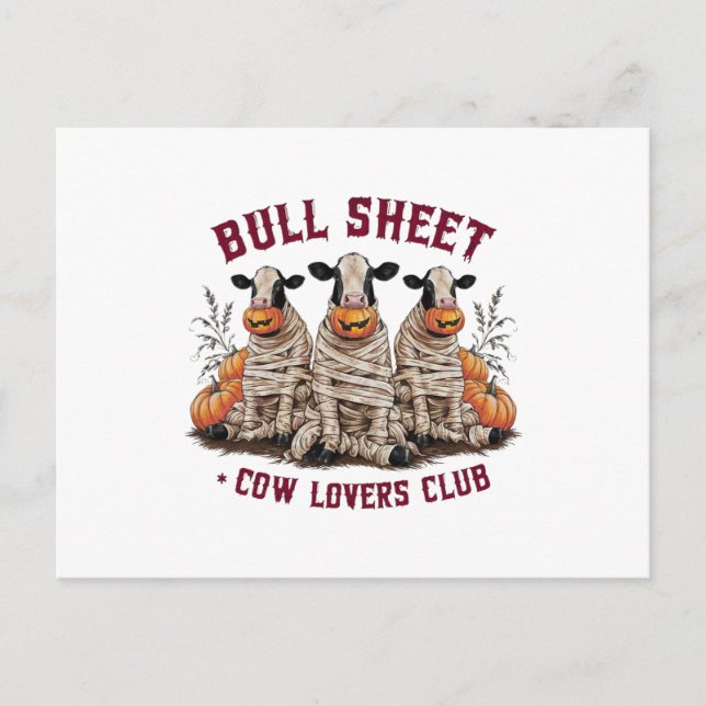 Bullblech,Kuhlieblings Club Postkarte (Vorderseite)