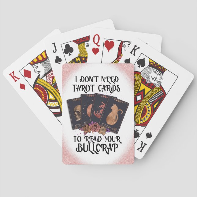 Bullcrap ohne Tarot Spielkarten (Rückseite)