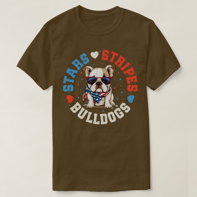 Bulldog 3 T-Shirt (Design vorne)