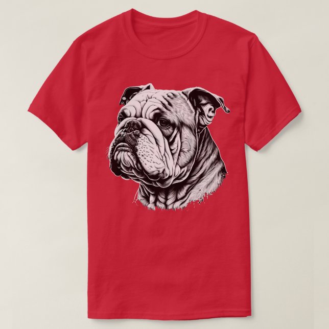 Bulldog 3 T-Shirt (Design vorne)