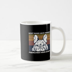 Bulldog-Angebot für einen französischen Eigentümer Kaffeetasse