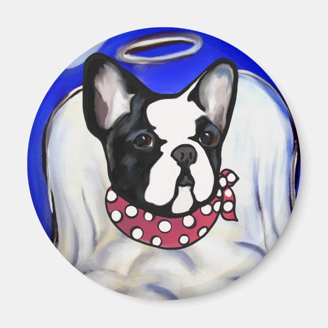 Bulldog Angel Magnet (Vorne)