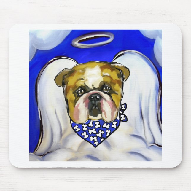 Bulldog Angel Mousepad (Vorne)