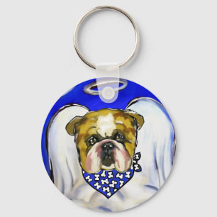 Bulldog Angel Schlüsselanhänger