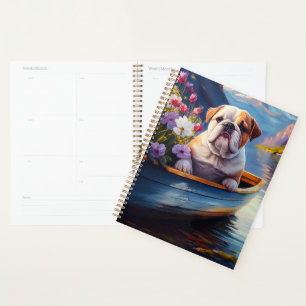 Bulldog anglais sur une pagaie : une aventure Pitt