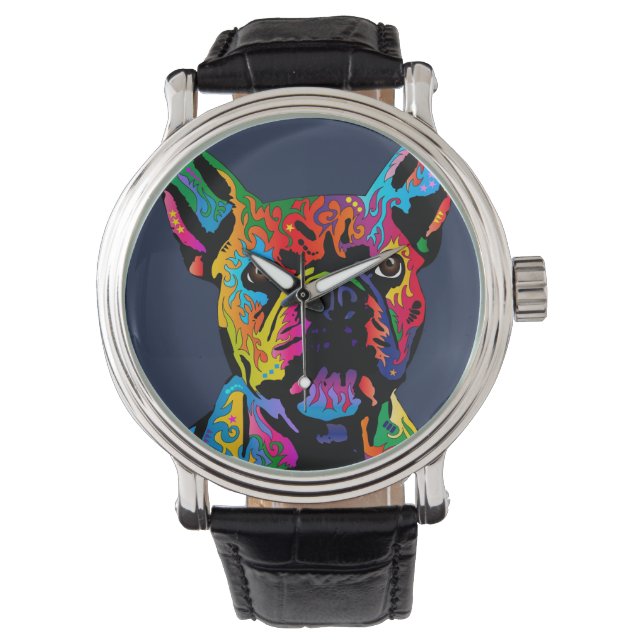 Bulldog Armbanduhr (Vorderseite)