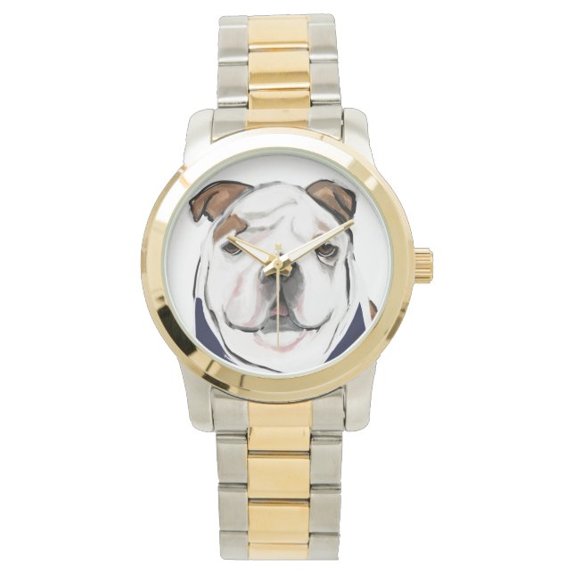 BULLDOG ARMBANDUHR (Vorderseite)