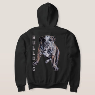 Bulldog Art Hoodies Benutzerdefinierte Bulldog Hoo