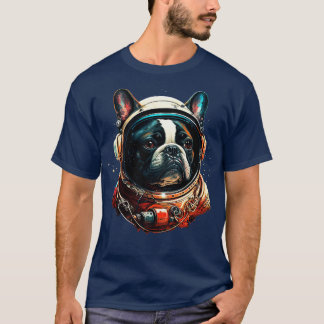 Bulldog Astronaut T-Shirt
