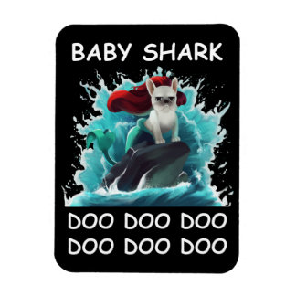 Bulldog | Baby Shark Doo Doo Doo Magnet