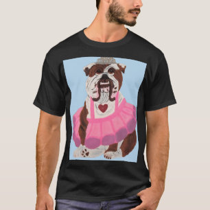 Bulldog Ballerina T-Shirt