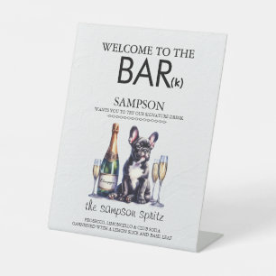 Bulldog-Bar Sockelschild