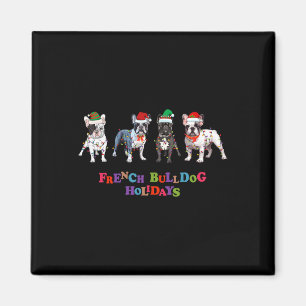 Bulldog Christmas2 Magnet