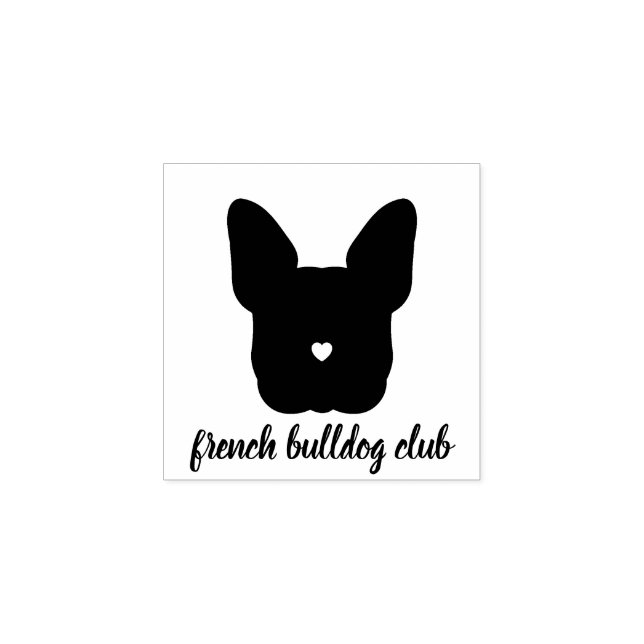 Bulldog Club Gummistempel (Prägung)