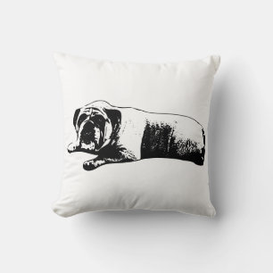 Bulldog Cosy Nachmittag Kissen